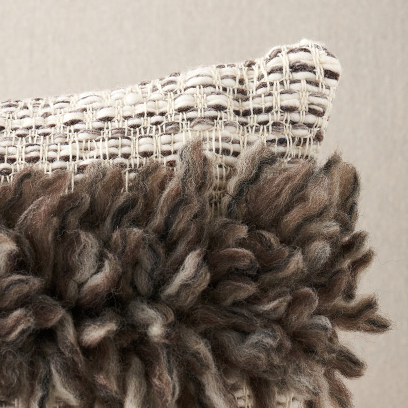 Overshot Merino Shag Pillow