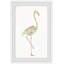 Brave Flamingo - Single Picture Frame Print-2020820103