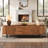 Manufactured Wood TV Stand with Adjustable Shelving-1535756617