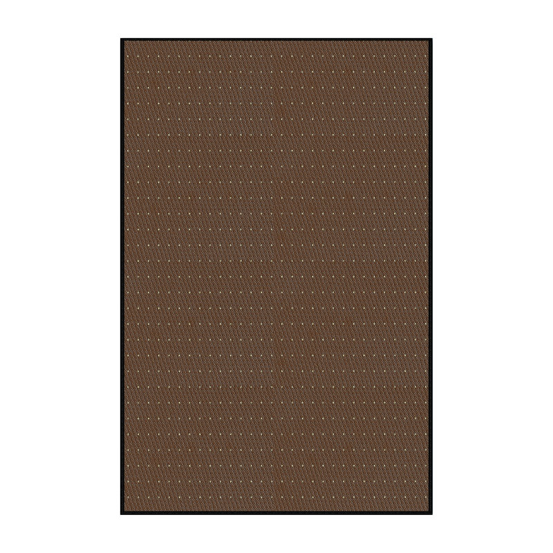 Tapis décoratif à motif géométrique brun Risinger, Rectangle 5 pi x 8 pi
