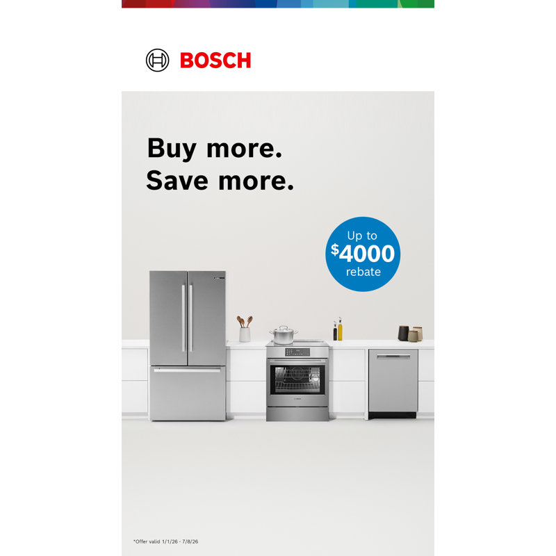Bosch 500 Series 30" Single Wall Oven With Side Swing Door