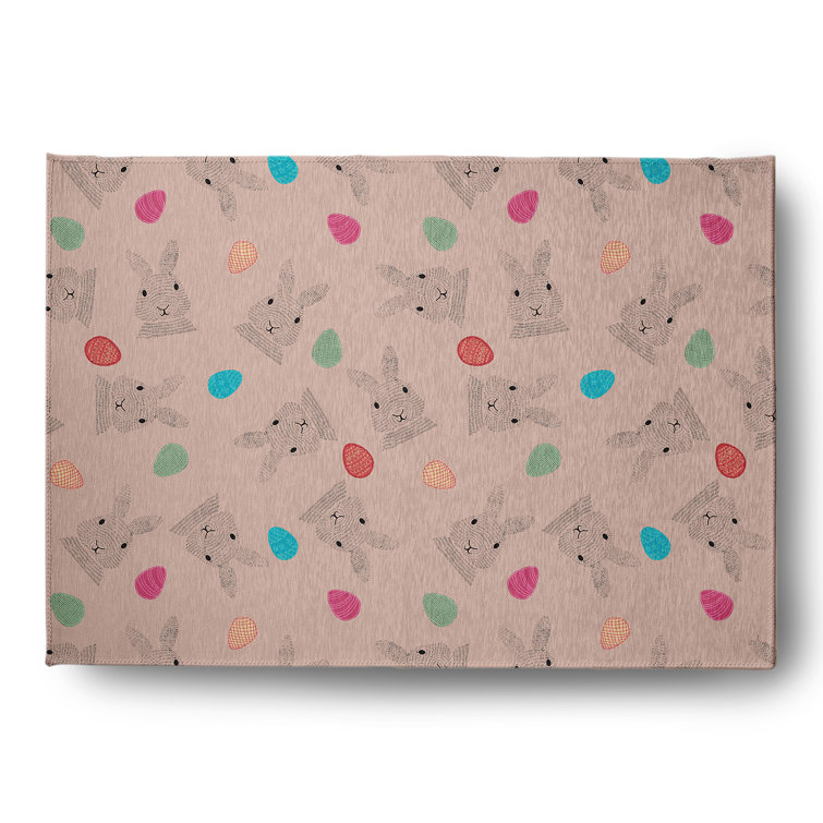 Chenille Abstract Indoor Rug
