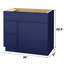 Base de meuble-lavabo simple 36 po seulement-95290430