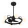 Jataveon 30" LED Fandelier with Remote Control