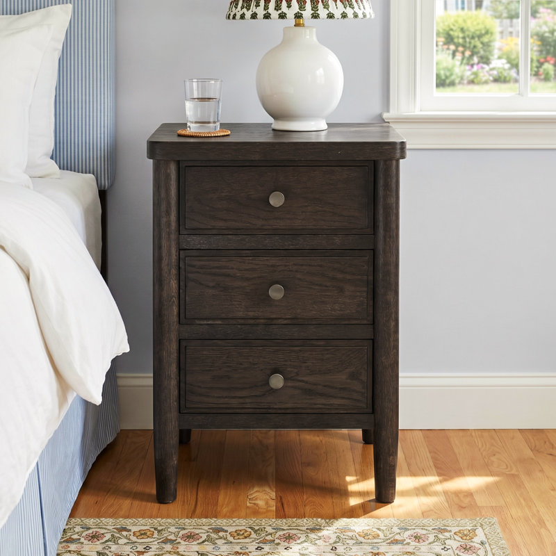 Shay 3-Drawer Nightstand