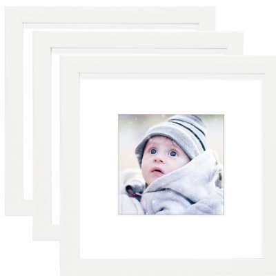 Matte Wood Collage Picture Frames (Set of 3)
