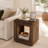 Wood End Table, Square Side Table Nightstands