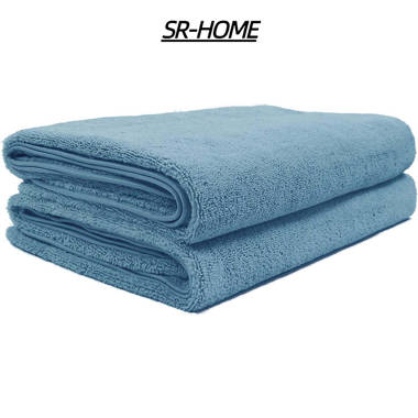 SR-HOME Quick Dry 2 Piece Bath Towel Set