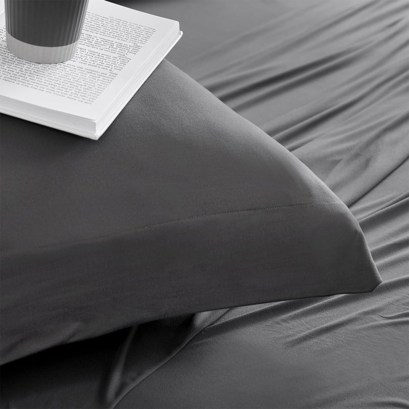 Better Than Butter Coma Inducer Deep Pocket Sheet Set, Full + 2 Pillow Cases, Black
