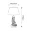 Raffles Resin Novelty Lamp