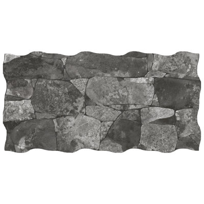 Caldera 12.63 in. x 25.13 in. Glazed Porcelain Tile