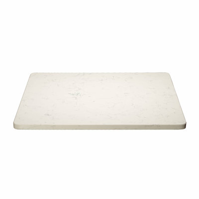 24'' L x 24'' W Quartz Square Bevelled Edge Table Top