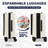 Luggage,with front opening,TSA approved lock,hardshell suitcase
