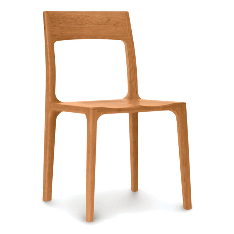 Lisse Dining Solid Wood Dining Chair, Autumn Cherry