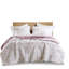 2 pièces d'édredon à poils longs en fausse fourrure pour lit simple / simple TG, rose / blanc, lit doux et chaud TG, duvet synthétique-118753962-118753963