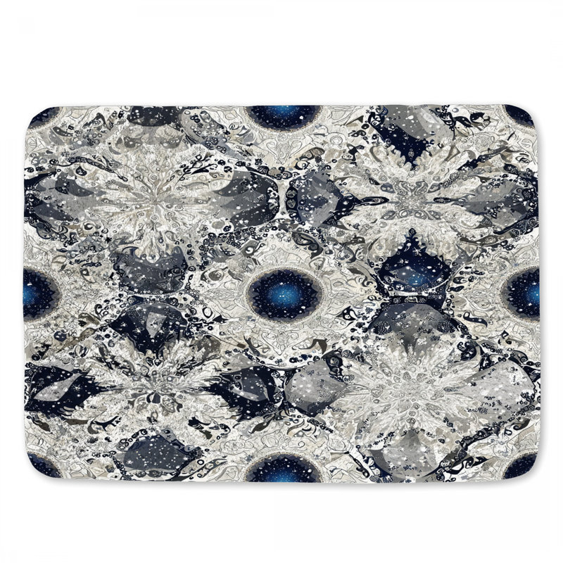 Tapis de bain Cosmic Mandala, L 24 po x l 17 po
