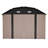 10X12 Ft Outdoor Storage Shed, Heavy Duty Rust-Resistant Steel Tool Shed With Floor Frame Kit-121499269