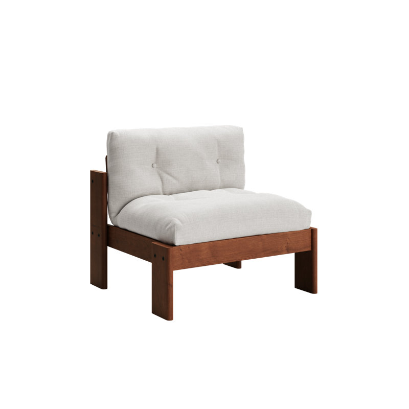 Bacana Lounge Chair, Natural Hemp Blend