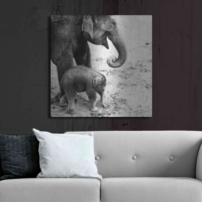 Latitude Run® «Mother and Daughter» par Debra Van Swearingen, art mural en métal, H 36 po x l 36 po