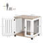 Meuble de caisse pour chien Pawhut