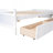 Twin Size Daybed Wood Bed With Two Drawers,White-364698945-364698944