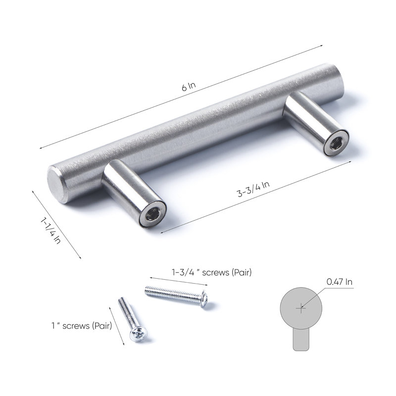 3 3/4" Centre to Centre Bar Pull Multipack