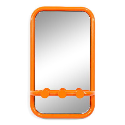 Retro Steel Rectangle Mirror