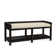 Banc de rangement en osier Glinda