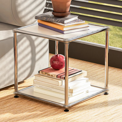 Modern Modular Storage Cabinet Metal Organizer For Living Room And Home Office