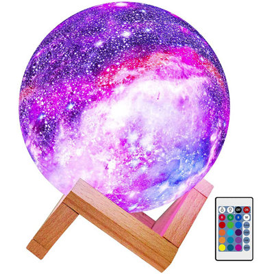 Himalayan Glow Night Light 16 Color Multi Color Changing Galaxy Lamp
