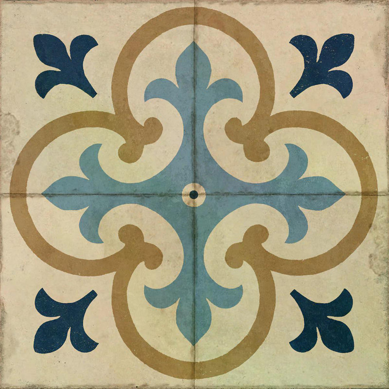 Carreau de mosaïque auto-adhésif en vinyle 5 po x 5 po