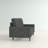 70" Square Arm Settee-164577015