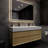 Albizu 59" Wall-Mounted Double Bathroom Vanity-88999135