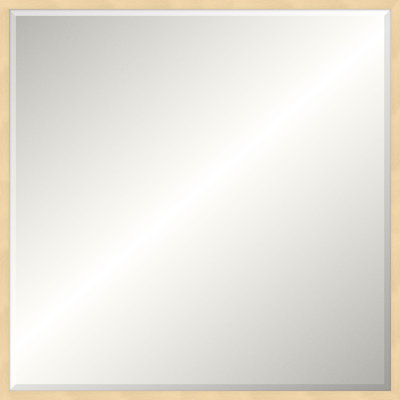 Davenport Solid Wood Beveled Mirror