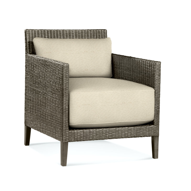 Fauteuil Beryl, Bleu sarcelle géométrique 0425-53, Ponce