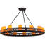 Barbury 12 - Light Chandelier