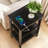 End Table Set With Charging Station 2 Pack End Table Built-In Outlets For Home Living Room Bedroom Entryway-522297413