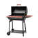 Royal Gourmet 30" Barrel Charcoal Grill with Smoker and Side Table