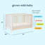 Lit de bébé convertible 4-en-1 Marisol-108924585
