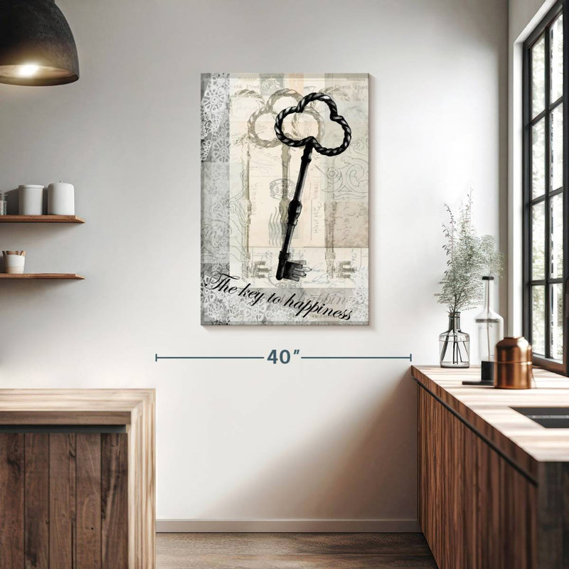 Tergel Key III, 39" H x 26" W