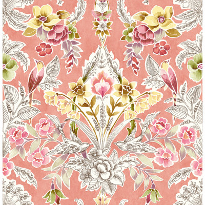 Kelleia 10.06m x 52.07cm Semi-Gloss Wallpaper Roll