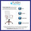 High Back Executive Swivel Office Chair with Metal Frame and Arms-1065869034