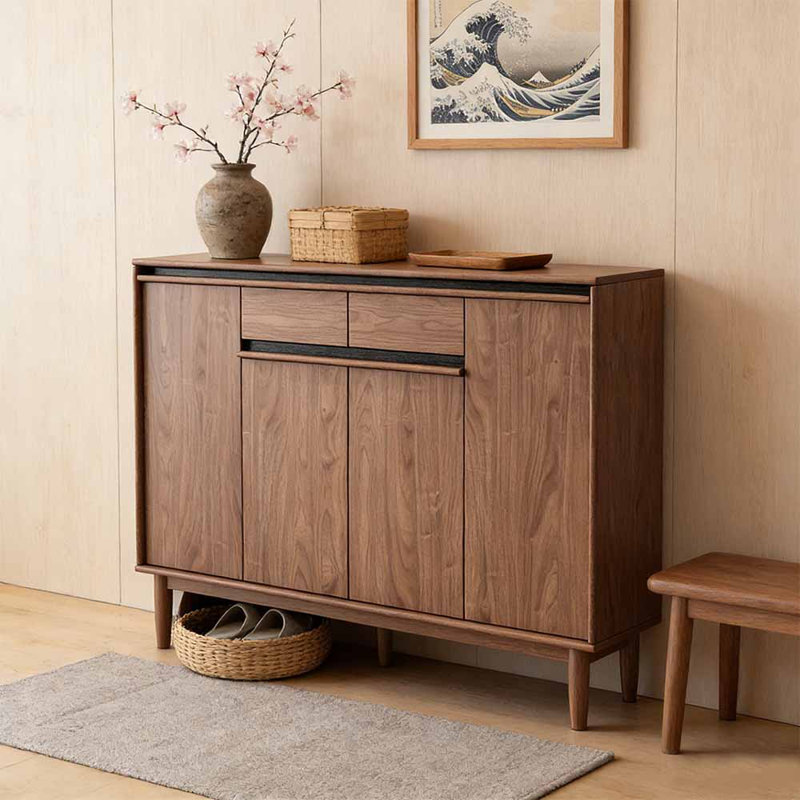 Armoire de rangement pour chaussures moderne de style italien, H 40,16 po x l 62,99 po x P 14,17 po