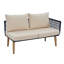 Woven Rope 5 - Person Garden Sofa Set With Cushions