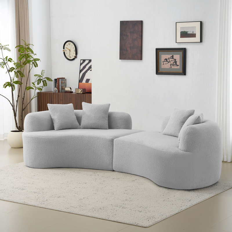 Canapé Curved, Gris