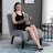Dorothe Velvet Slipper Chair-62606732-13710683