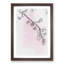 Pink Blossom Cherry Tree in Abstract - Framed Print-55768680-55768676