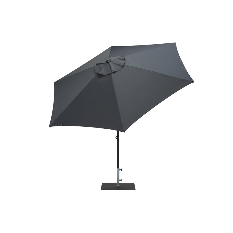 Annalize 300cm Market Parasol, Anthracite