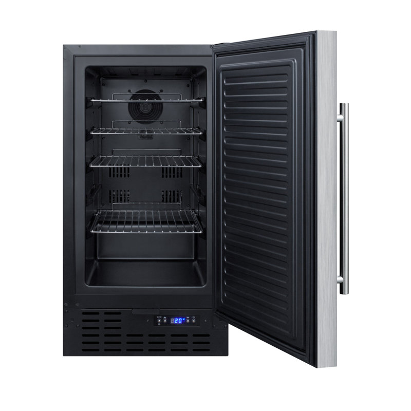 2.7 Cubic Feet Frost-Free Undercounter Upright Freezer, Stainless Steel