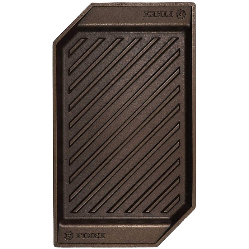 15 Inch Cast Iron Lean Grill Pan